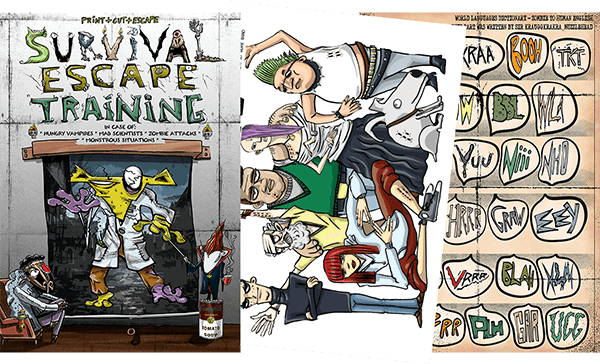 Survival Escape Training Play at home puzzle game